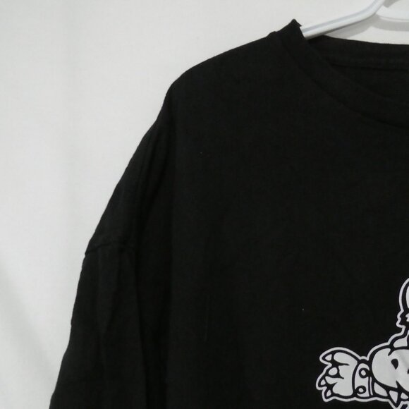 Y2K | BANG-ON - Nintendo | 2XL |  Classic Black T-Shirt W/ Bowser King Koopa '04 - Picture 4 of 15